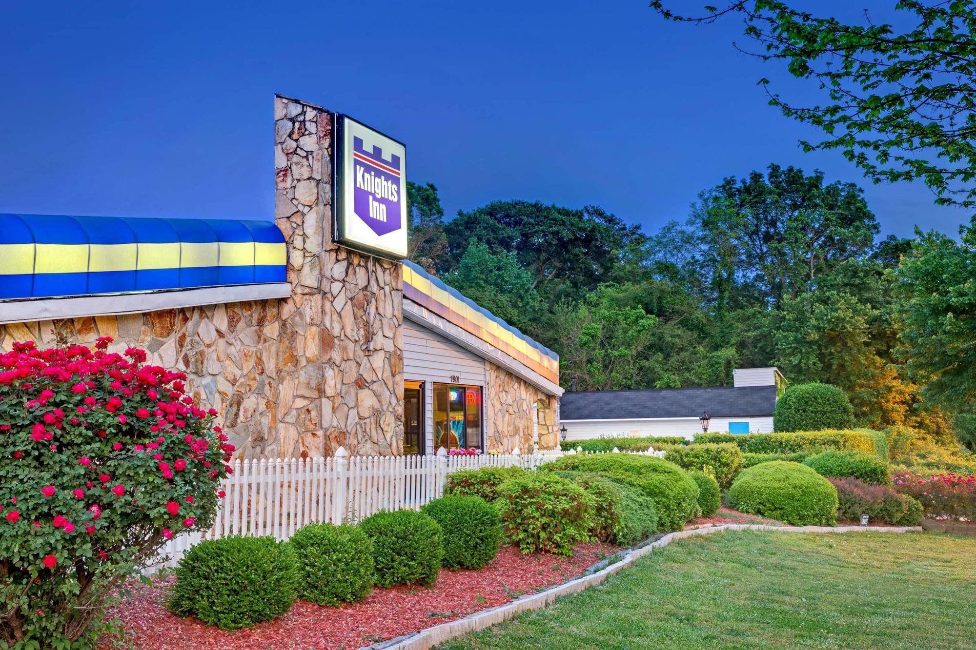 Knights Inn Charlotte South Pineville Exterior foto